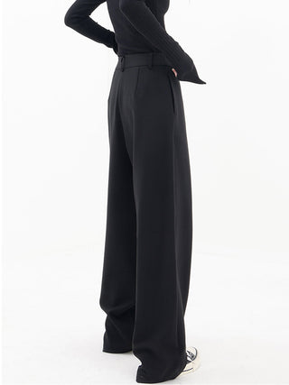 Damen Asymmetrische Weite Hose | Lang