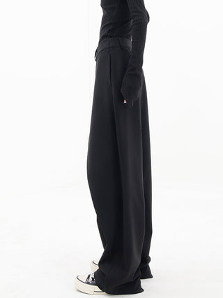 Damen Asymmetrische Weite Hose | Lang