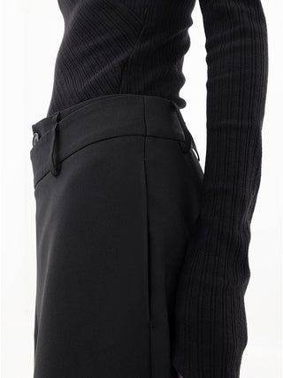 Damen Asymmetrische Weite Hose | Lang