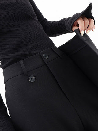 Damen Asymmetrische Weite Hose | Lang