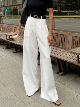 Damen Elegante Weite Hose | Lang