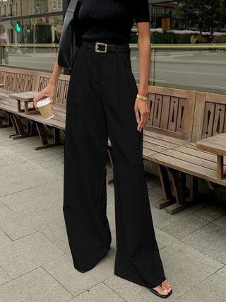 Damen Elegante Weite Hose | Lang