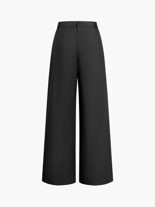 Damen Elegante Weite Hose | Lang