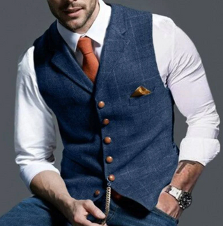 Herrenformales Knopfwesten | Slim Fit