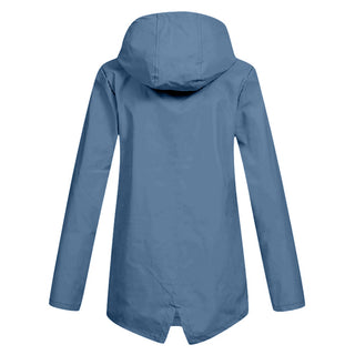 Damen-Regenjacke | Verstellbare Kapuze