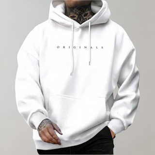 Herren Bedruckter Hoodie | Oversized