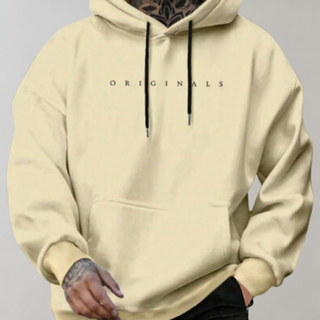 Herren Bedruckter Hoodie | Oversized