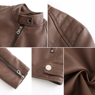 Damen Schlanke Passform Jacke | Stehkragen