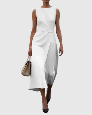 Women's Sleeveless Elegant Dress | Maxi