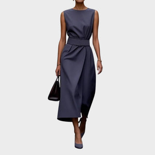 Women's Sleeveless Elegant Dress | Maxi