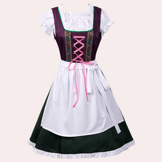Damen Oktoberfest Kostüm | Traditionelles Dirndl Kleid