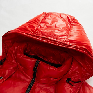 Herren-Pufferjacke mit Kapuze | Reißverschluss