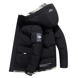 Men's Winter Puffer Jacket | With Hood
