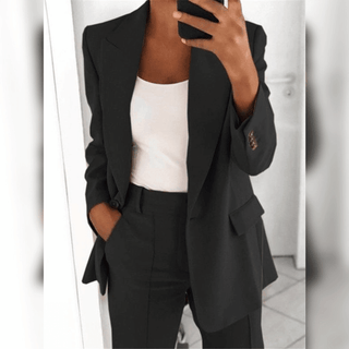 Damen Eleganter Hosenanzug | Zweiteiler