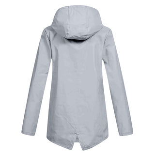 Damen-Regenjacke | Verstellbare Kapuze