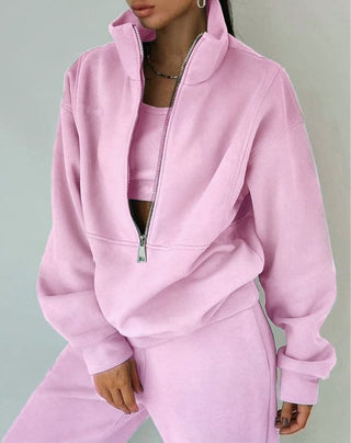 Women's Half-Zip Tracksuit | Two-Piece