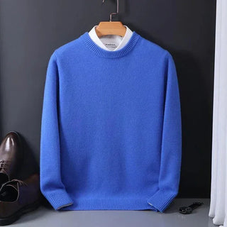 Herren Klassischer Strickpullover | Rundhals