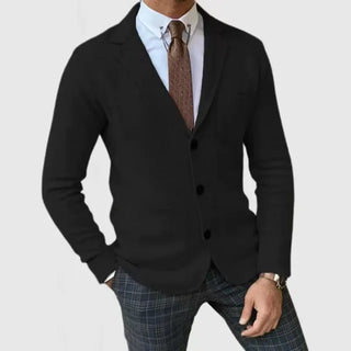 Herren Smart Strick Blazer | Freizeit