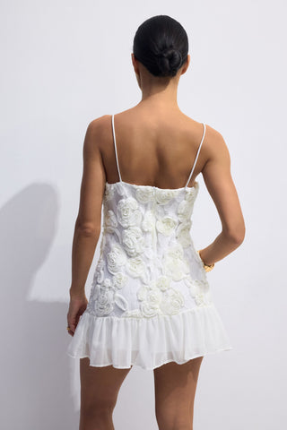 Damen Blumen Partykleid | Mini
