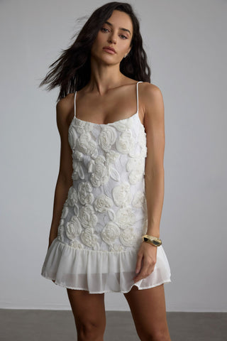 Damen Blumen Partykleid | Mini
