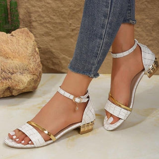 Damen Orthopädische Elegante Sandalen | Komfort Absatz