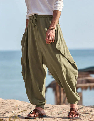 Herrenhemd mit langen Ärmeln, V-Ausschnitt | Slim Fit
