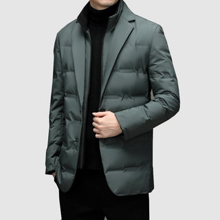 Herren Winterjacke | Puffer Blazer