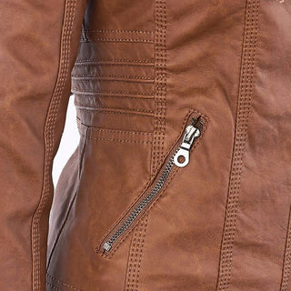 Damen Kapuzenjacke mit Reißverschluss | Schlanke Passform