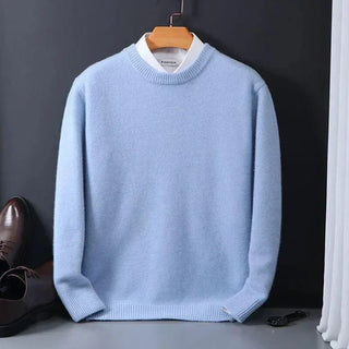 Herren Klassischer Strickpullover | Rundhals