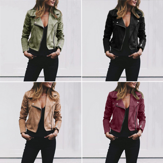 Damen Reißverschluss Jacke | Asymmetrisch
