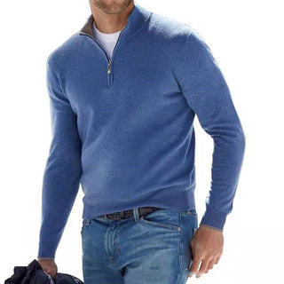 Herren Freizeitpullover | Halbzip