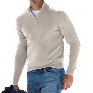 Herren Freizeitpullover | Halbzip