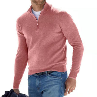 Herren Freizeitpullover | Halbzip