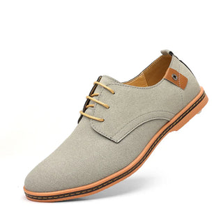 Herren Schnür-Oxford-Schuhe | Niedriger Absatz