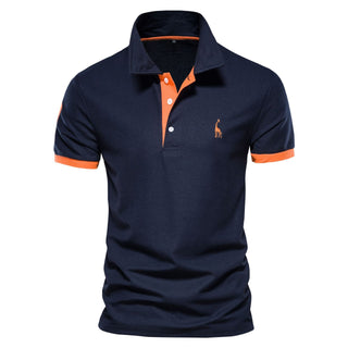 Herren-Polohemd mit klassischem Kragen | Schmale Passform