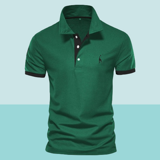 Herren-Polohemd mit klassischem Kragen | Schmale Passform
