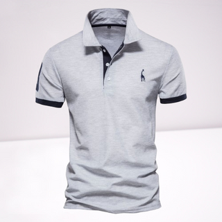 Herren-Polohemd mit klassischem Kragen | Schmale Passform