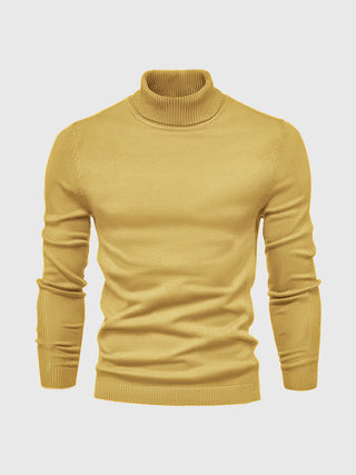 Herren Rollkragenpullover | Schlanke Passform