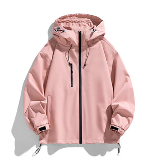 Herren Winter Skijacke | Mit Kapuze und Reißverschluss