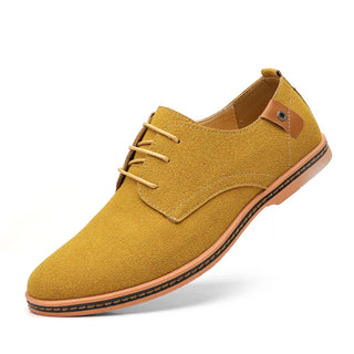 Herren Schnür-Oxford-Schuhe | Niedriger Absatz