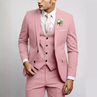 Herren dreiteiliger Hochzeit-Gast-Anzug | Formell