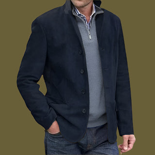 Herren Knopfjacke | Slim Fit