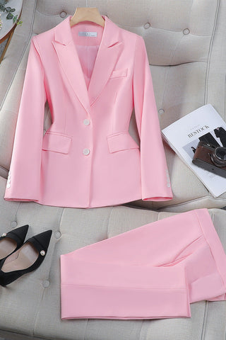 Damen Blazer Mit Hose Set | Formal