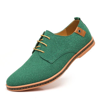 Herren Schnür-Oxford-Schuhe | Niedriger Absatz