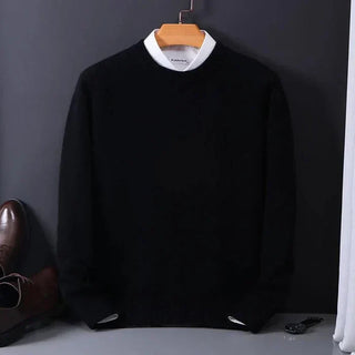 Herren Klassischer Strickpullover | Rundhals