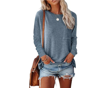 Damen Langarm T-Shirt | Lässiger Stil