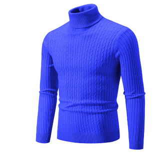 Herren Schlanke Passform Pullover | Rollkragen