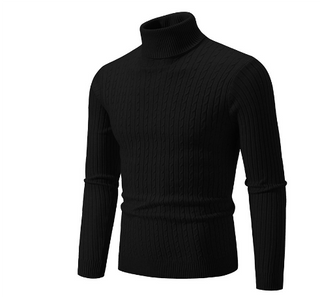 Herren Schlanke Passform Pullover | Rollkragen