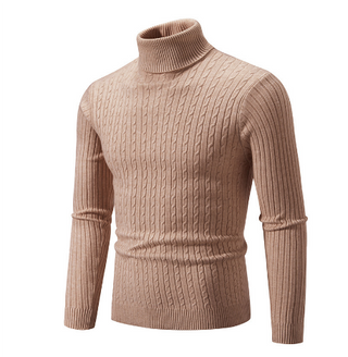 Herren Schlanke Passform Pullover | Rollkragen