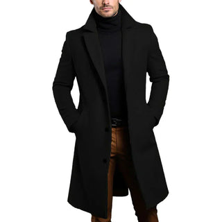 Herren Winter Trenchcoat | Lang